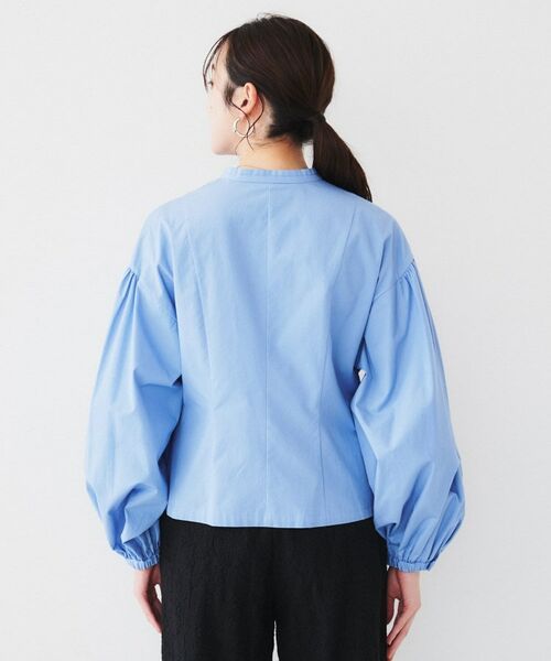 UNTITLED / アンタイトル シャツ・ブラウス | 【体型カバー】タイプライター ボリュームスリーブシャツ | 詳細12