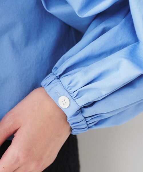 UNTITLED / アンタイトル シャツ・ブラウス | 【体型カバー】タイプライター ボリュームスリーブシャツ | 詳細15