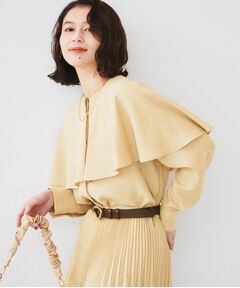 UNTITLED / アンタイトル シャツ・ブラウス | 【セットアップ可能】ケープカラーブラウス