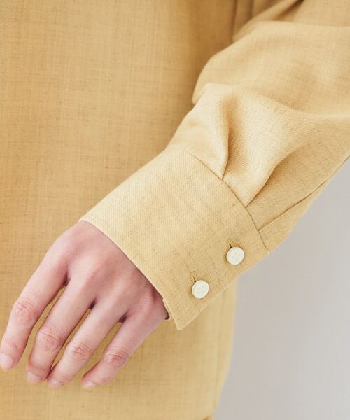 UNTITLED / アンタイトル シャツ・ブラウス | 【セットアップ可能】ケープカラーブラウス | 詳細18