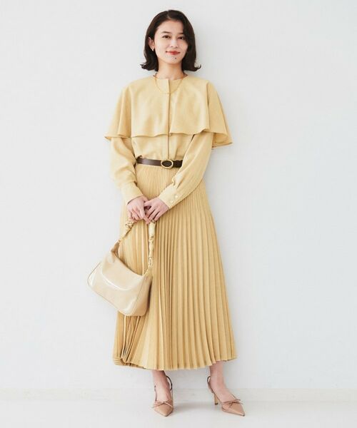 UNTITLED / アンタイトル シャツ・ブラウス | 【セットアップ可能】ケープカラーブラウス | 詳細5