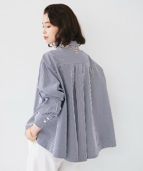 UNTITLED / アンタイトル シャツ・ブラウス | 【体型カバー】タイプライター テントシャツ | 詳細11