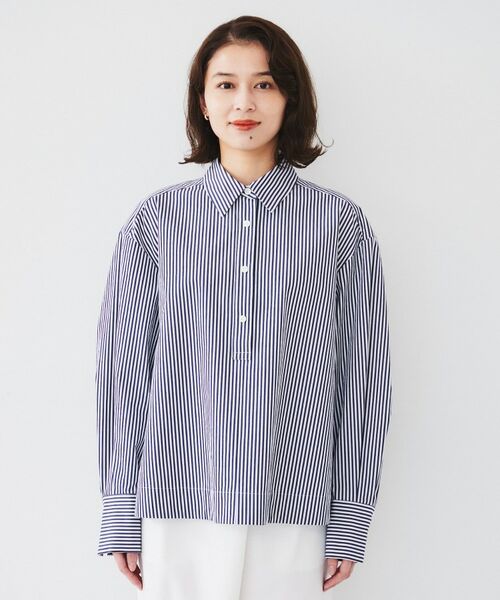 UNTITLED / アンタイトル シャツ・ブラウス | 【体型カバー】タイプライター テントシャツ | 詳細14