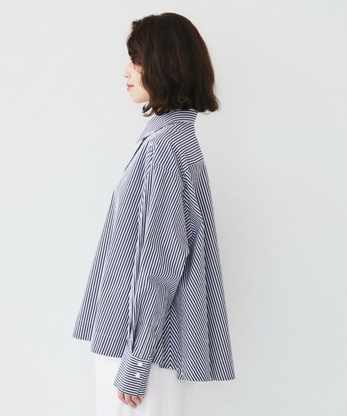 UNTITLED / アンタイトル シャツ・ブラウス | 【体型カバー】タイプライター テントシャツ | 詳細15