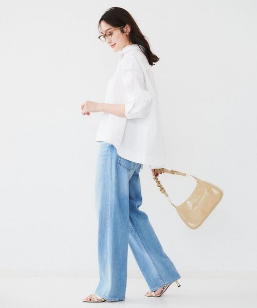 UNTITLED / アンタイトル シャツ・ブラウス | 【体型カバー】タイプライター テントシャツ | 詳細4