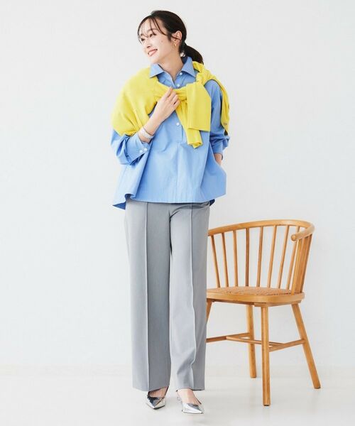 UNTITLED / アンタイトル シャツ・ブラウス | 【体型カバー】タイプライター テントシャツ | 詳細8