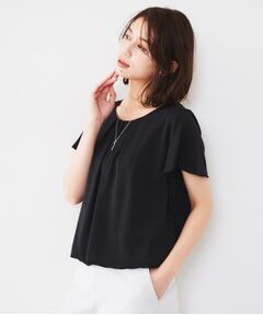 UNTITLED / アンタイトル シャツ・ブラウス | 【通勤/二の腕カバー】タックデザインブラウス