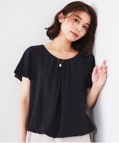 UNTITLED / アンタイトル シャツ・ブラウス | 【通勤/二の腕カバー】タックデザインブラウス