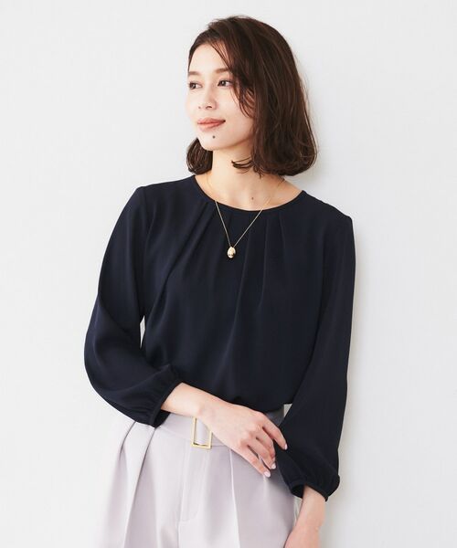 UNTITLED / アンタイトル シャツ・ブラウス | 【通勤】ジョーゼット タックブラウス | 詳細10