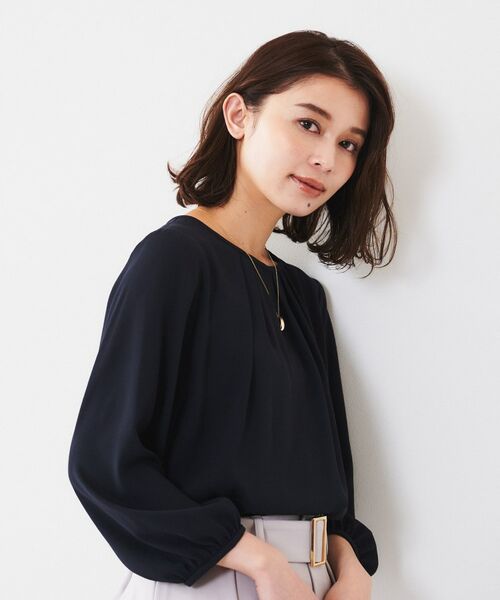 UNTITLED / アンタイトル シャツ・ブラウス | 【通勤】ジョーゼット タックブラウス | 詳細11