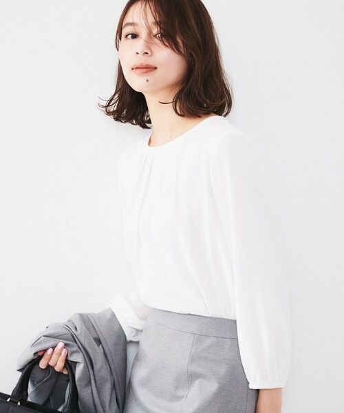 UNTITLED / アンタイトル シャツ・ブラウス | 【通勤】ジョーゼット タックブラウス | 詳細2