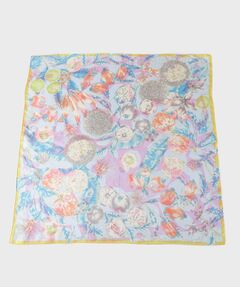 UNTITLED / アンタイトル バンダナ・スカーフ | 【manipuri】65cm×65cm シルクスカーフ