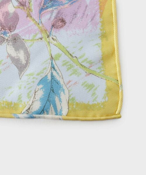 UNTITLED / アンタイトル バンダナ・スカーフ | 【manipuri】65cm×65cm シルクスカーフ | 詳細3