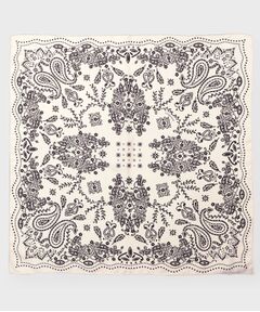 UNTITLED / アンタイトル バンダナ・スカーフ | 【manipuri】65cm×65cm シルクスカーフ