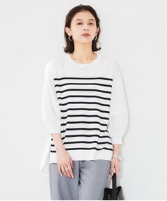 UNTITLED / アンタイトル カットソー | 【TORRAZZO DONNA】ハイブリッドボーダートップス