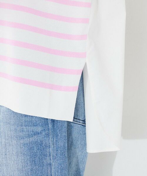 UNTITLED / アンタイトル カットソー | 【TORRAZZO DONNA】ハイブリッドボーダートップス | 詳細16