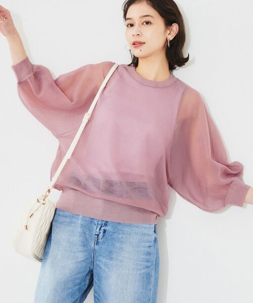 UNTITLED / アンタイトル カットソー | 【Munich】シアーパフスリーブプルオーバー | 詳細10