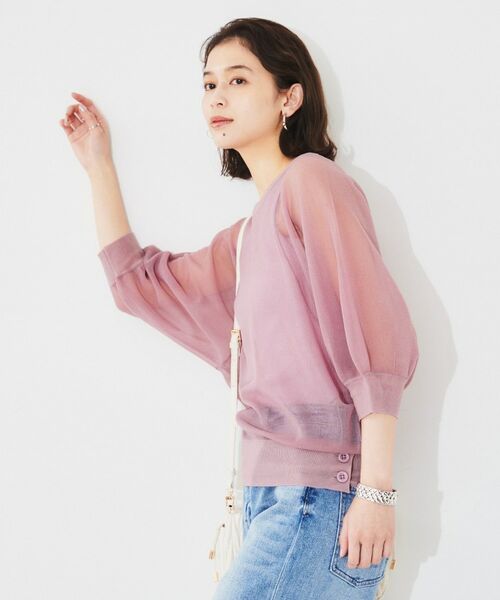 UNTITLED / アンタイトル カットソー | 【Munich】シアーパフスリーブプルオーバー | 詳細11