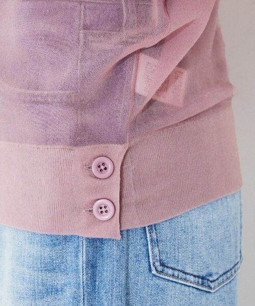 UNTITLED / アンタイトル カットソー | 【Munich】シアーパフスリーブプルオーバー | 詳細20