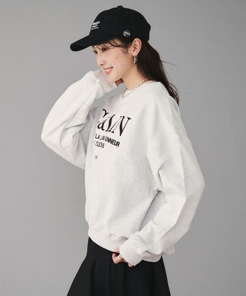 UNTITLED / アンタイトル スウェット | 【Ca_CHIGNON】別注ロゴスウェット | 詳細1