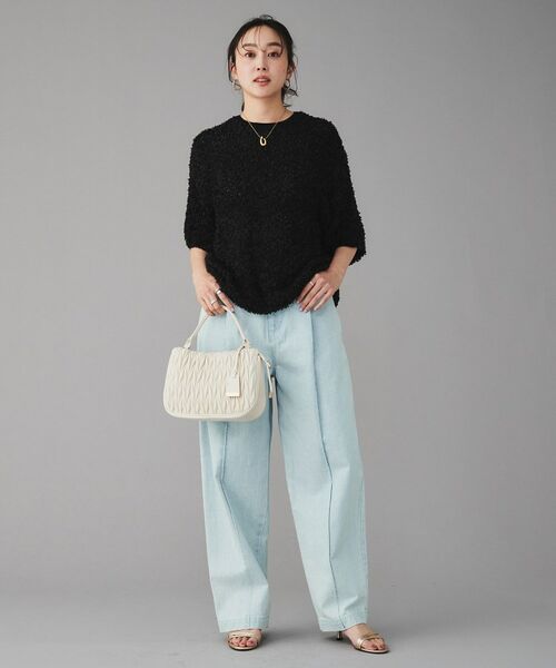 UNTITLED / アンタイトル ニット・セーター | 【YENN】ファンシーヤーンプルオーバー | 詳細3