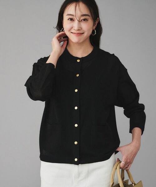 UNTITLED / アンタイトル カーディガン・ボレロ | 【 TRADITIONAL WEATHERWEAR 】ARKLEY KNIT シアーカーディガン | 詳細1