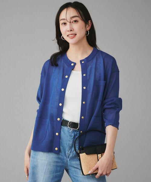 UNTITLED / アンタイトル カーディガン・ボレロ | 【 TRADITIONAL WEATHERWEAR 】ARKLEY KNIT シアーカーディガン | 詳細5