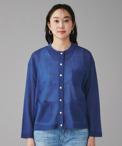 UNTITLED / アンタイトル カーディガン・ボレロ | 【 TRADITIONAL WEATHERWEAR 】ARKLEY KNIT シアーカーディガン | 詳細9