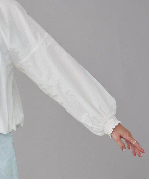 UNTITLED / アンタイトル レザーブルゾン・ジャケット | 【MARILYN MOON】プリーツナイロンシアーバルーンブルゾン | 詳細14