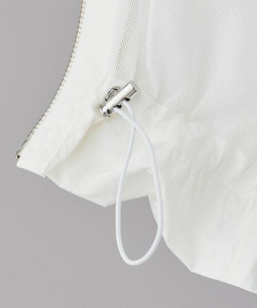 UNTITLED / アンタイトル レザーブルゾン・ジャケット | 【MARILYN MOON】プリーツナイロンシアーバルーンブルゾン | 詳細18