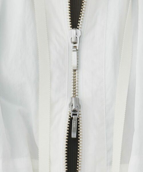 UNTITLED / アンタイトル レザーブルゾン・ジャケット | 【MARILYN MOON】プリーツナイロンシアーバルーンブルゾン | 詳細21