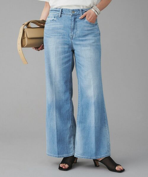 UNTITLED / アンタイトル パンツ | 【 Healthy DENIM 】別注Turnipルーズフレアデニム(サックスブルー(090))