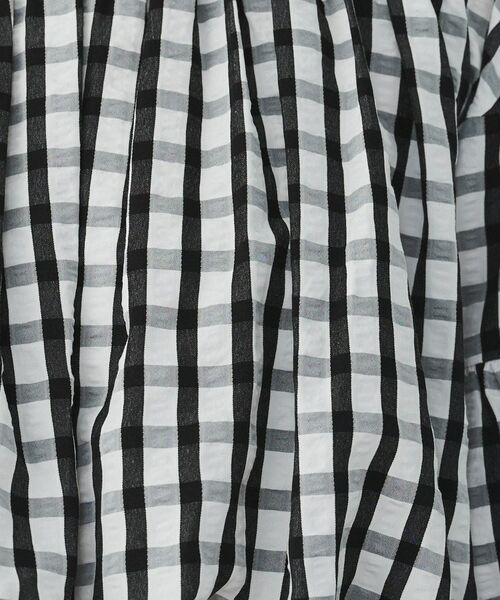 UNTITLED / アンタイトル シャツ・ブラウス | 【MARILYN MOON】前後2way クレープチェックバルーンスリーブブラウス | 詳細4