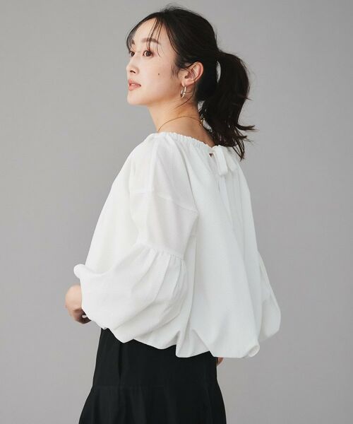 UNTITLED / アンタイトル シャツ・ブラウス | 【MARILYN MOON】別注 前後2way バルーンスリーブブラウス | 詳細1