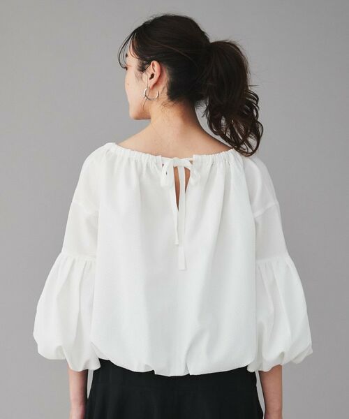UNTITLED / アンタイトル シャツ・ブラウス | 【MARILYN MOON】別注 前後2way バルーンスリーブブラウス | 詳細7
