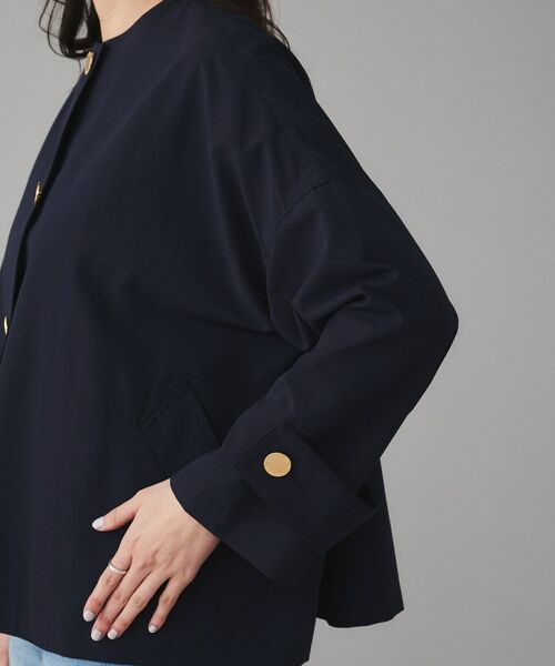 UNTITLED / アンタイトル その他アウター | 【 TRADITIONAL WEATHERWEAR】MALTON ノーカラー ショートコート | 詳細14