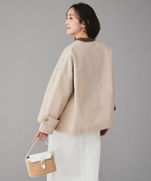 UNTITLED / アンタイトル その他アウター | 【 TRADITIONAL WEATHERWEAR】MALTON ノーカラー ショートコート | 詳細2