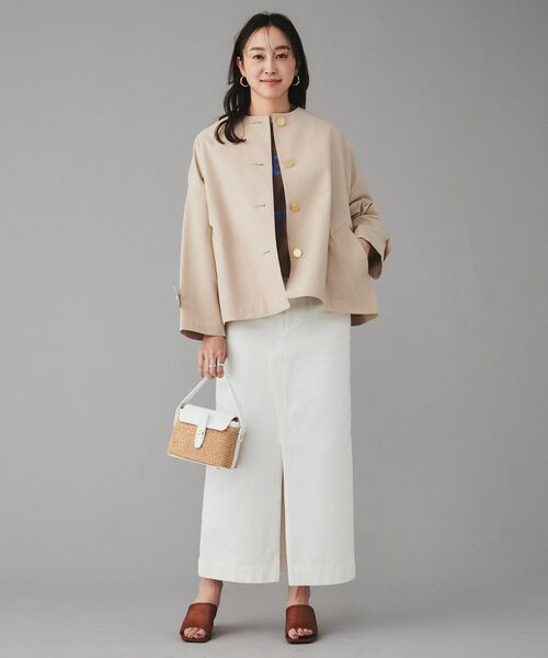 UNTITLED / アンタイトル その他アウター | 【 TRADITIONAL WEATHERWEAR】MALTON ノーカラー ショートコート | 詳細3