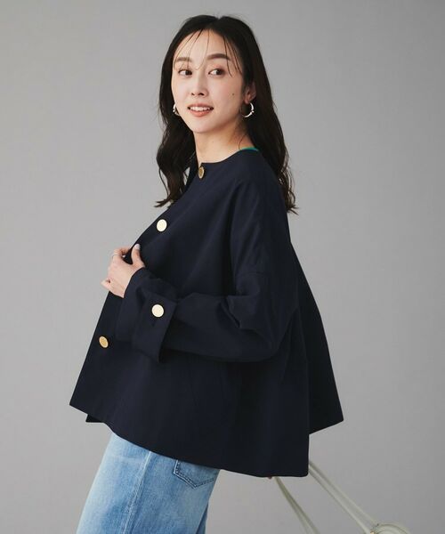 UNTITLED / アンタイトル その他アウター | 【 TRADITIONAL WEATHERWEAR】MALTON ノーカラー ショートコート | 詳細6