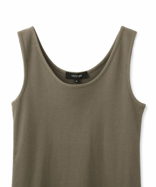 UNTITLED / アンタイトル キャミソール・チューブトップ | コットンテレコタンクトップ | 詳細3