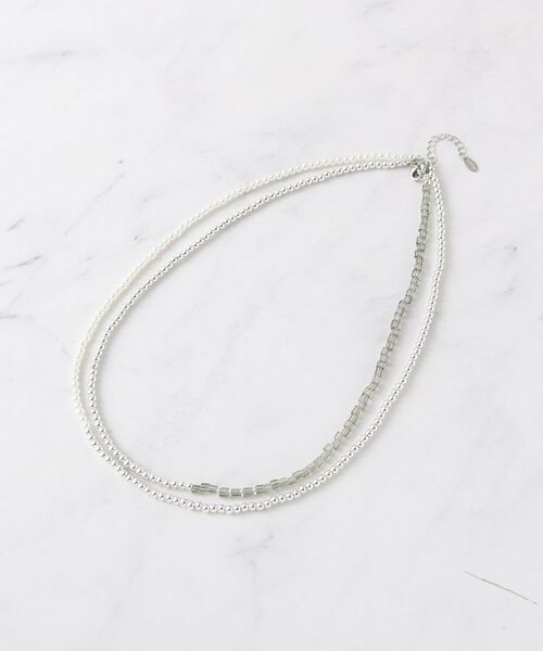 UNTITLED / アンタイトル ネックレス・ペンダント・チョーカー | ナチュラルレイヤードネックレス | 詳細1