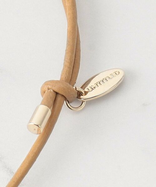 UNTITLED / アンタイトル ネックレス・ペンダント・チョーカー | グラストップネックレス | 詳細5