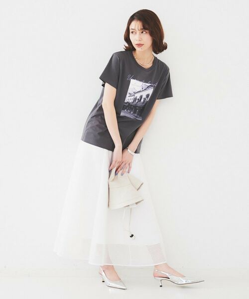 UNTITLED / アンタイトル Tシャツ | 【洗える/ロゴ】プリントジャージTシャツ | 詳細16