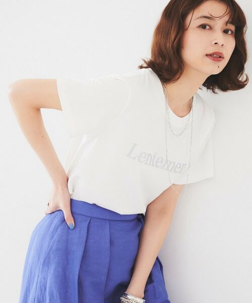 UNTITLED / アンタイトル Tシャツ | 【洗える/ロゴ】プリントジャージTシャツ | 詳細2