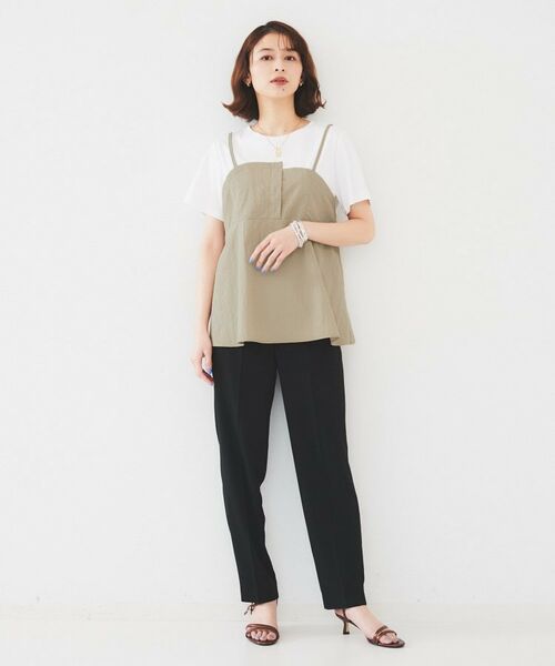 UNTITLED / アンタイトル カットソー | 【洗える/Tシャツ】ビスチェドッキングプルオーバー | 詳細12