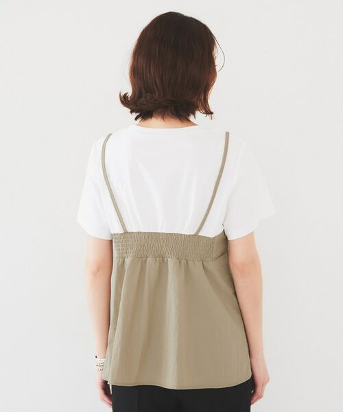 UNTITLED / アンタイトル カットソー | 【洗える/Tシャツ】ビスチェドッキングプルオーバー | 詳細16