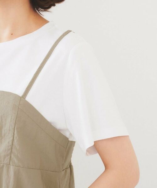 UNTITLED / アンタイトル カットソー | 【洗える/Tシャツ】ビスチェドッキングプルオーバー | 詳細18