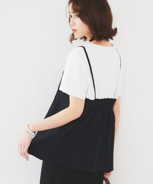 UNTITLED / アンタイトル カットソー | 【洗える/Tシャツ】ビスチェドッキングプルオーバー | 詳細7