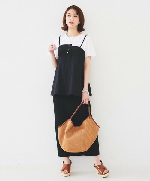 UNTITLED / アンタイトル カットソー | 【洗える/Tシャツ】ビスチェドッキングプルオーバー | 詳細8