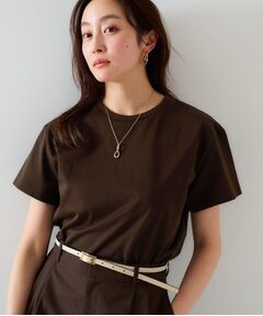 UNTITLED / アンタイトル カットソー | 【ベーシック/インナーにも/手洗い可】クルーネックプルオーバー